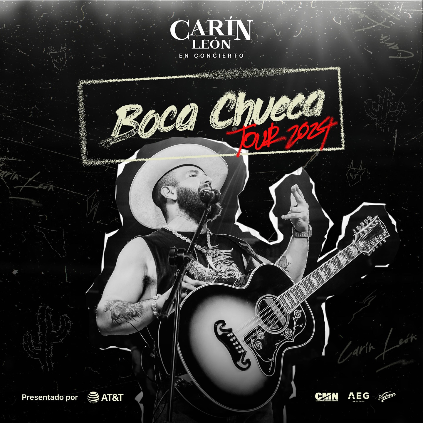 Carin Leon Conciertos 2024: Boca Chueca Tour